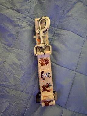 Disney Parks Printed Pink Dog Leash with Silver Hardware Disney Dogs